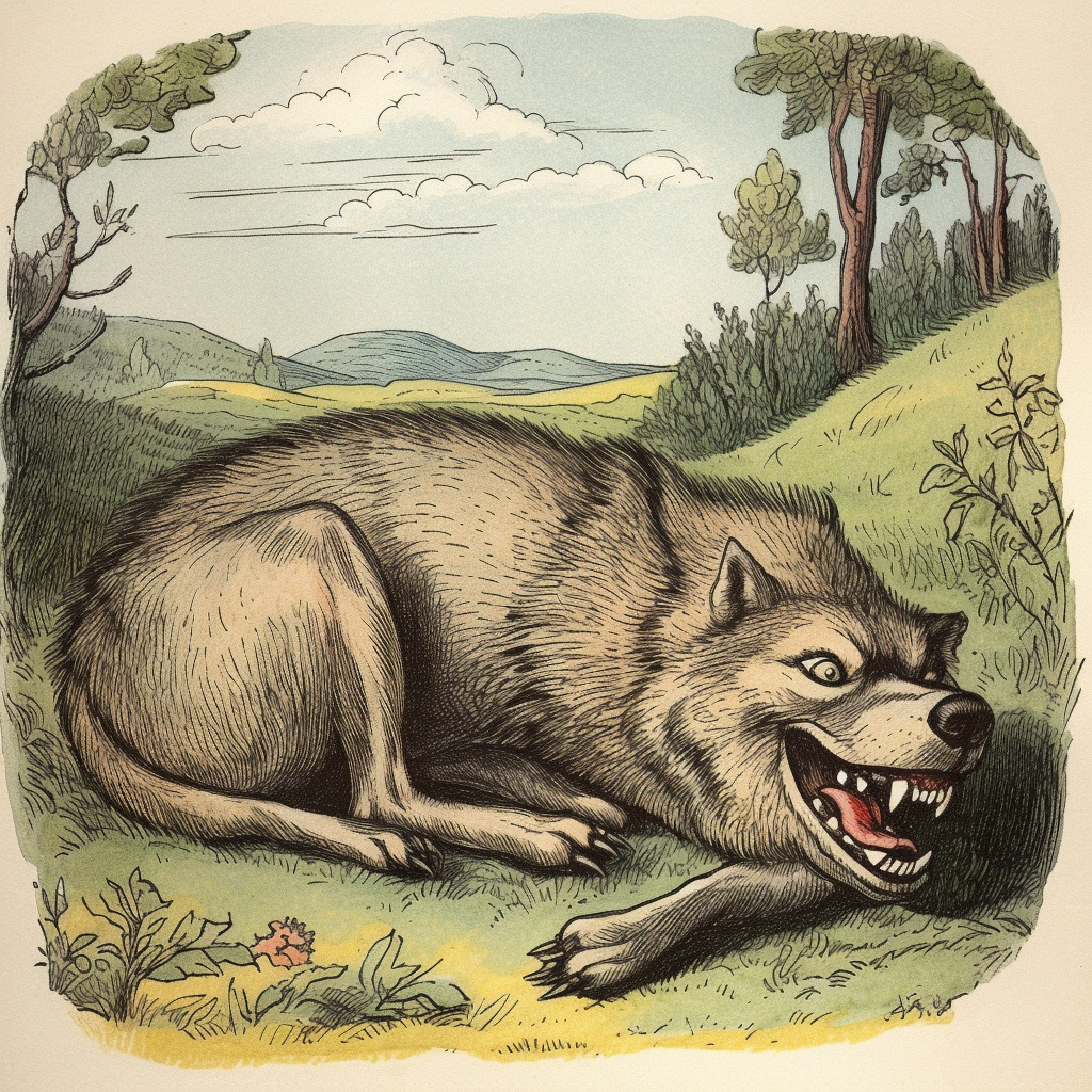 Der Wolf und die sieben jungen Geißlein – Grimms Märchen (Original Version)