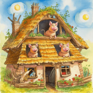 drei schweine bauen ein haus 1