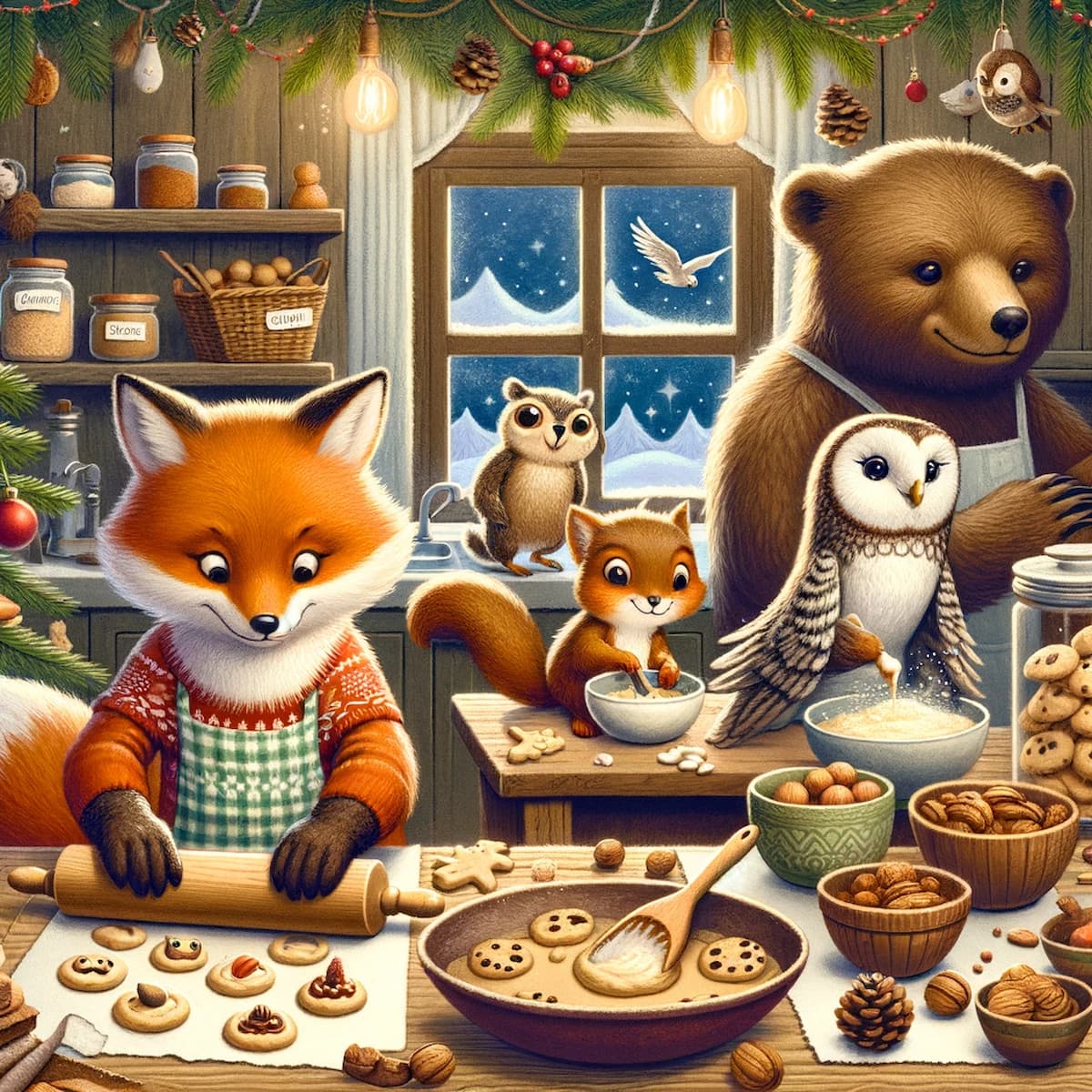 Die tierische Weihnachtsbäckerei