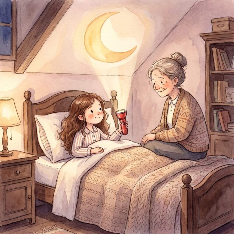 Bei Oma Ella und Papas Taschenlampe