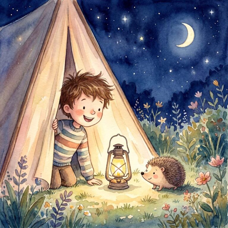 Fenno und die Nacht im Zelt