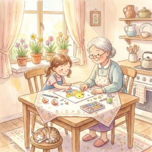 Das zerbrochene Ei – Ostergeschichte für Kinder